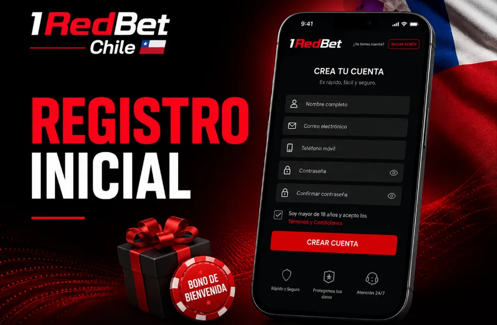 Registro antes del primer ingreso en 1RedBet
