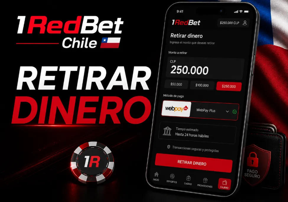 Cómo retirar dinero de 1RedBet